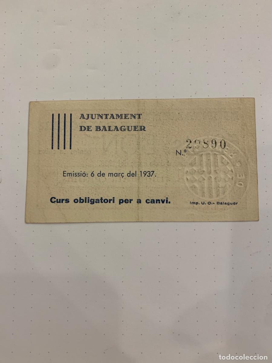 Billetes locales: Billete local de Balaguer - Foto 2