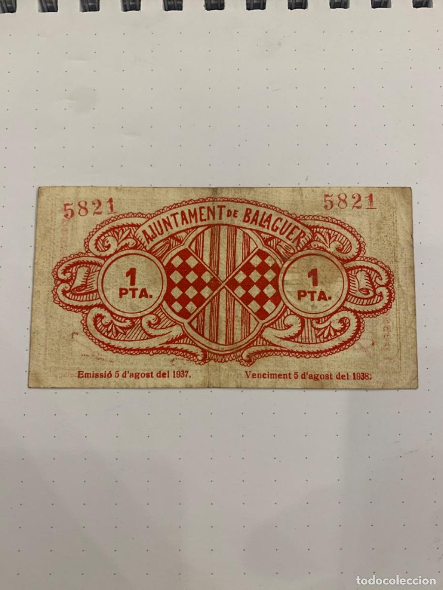 Billetes locales: Billete local de Balaguer - Foto 2