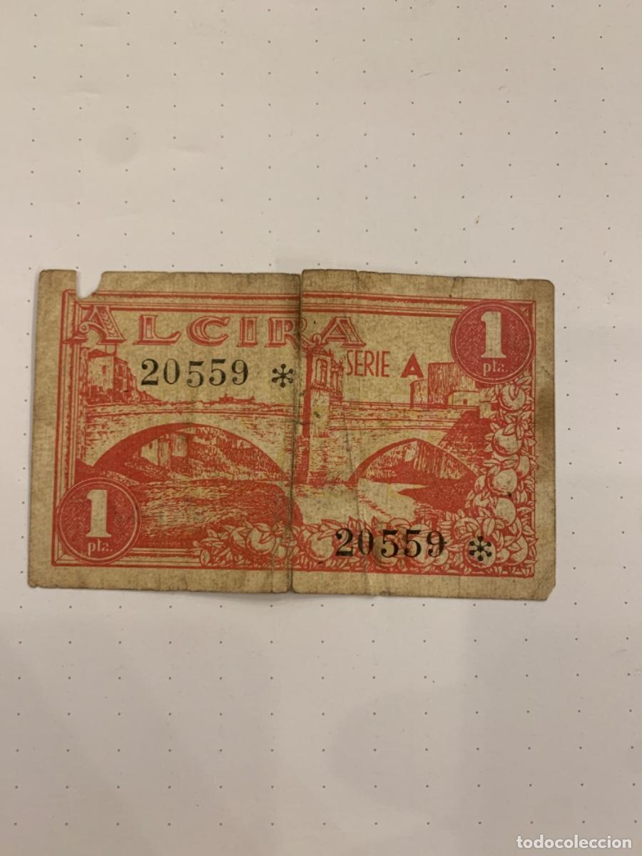 Billetes locales: Billete local de Alcira - Foto 2