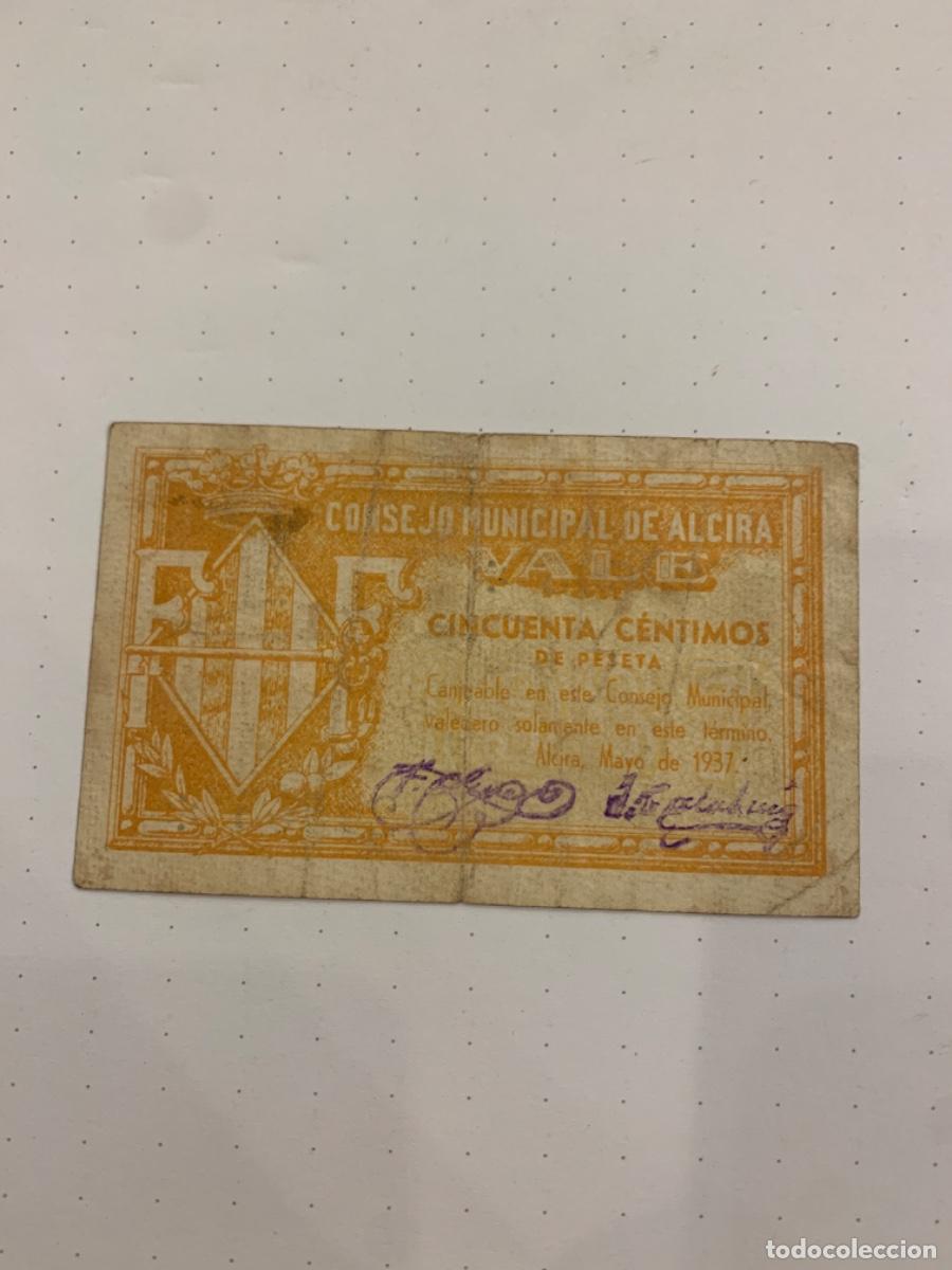 Billetes locales: Billete local de Alcira - Foto 1