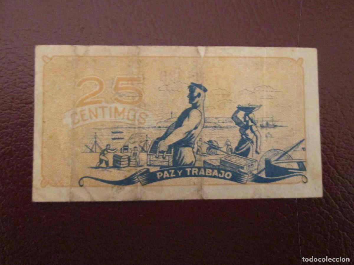 Billetes locales: 25 centimo CONSEJO ASTURIAS Y LEON - Foto 2