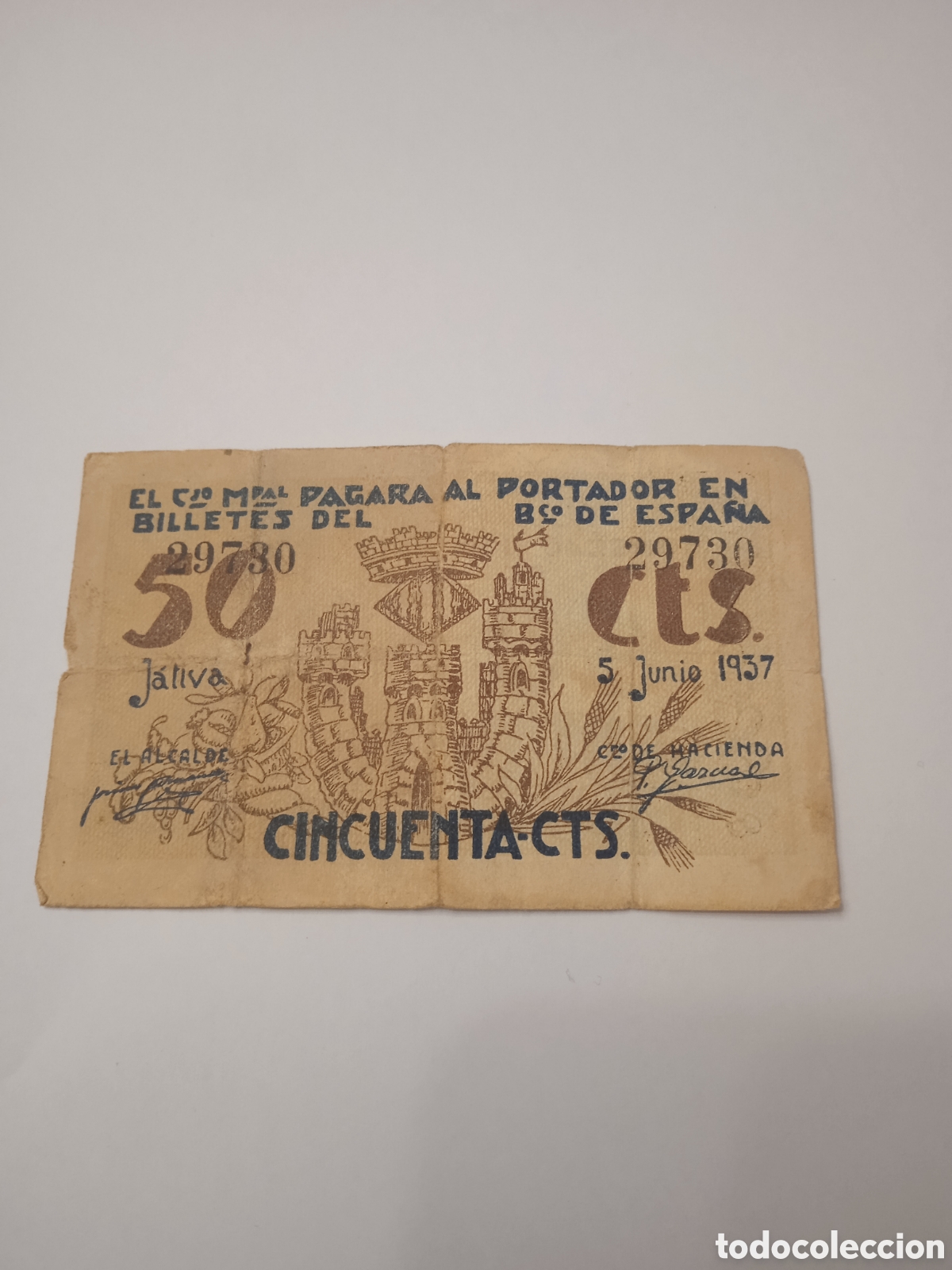 Billetes locales: Billete local - Foto 1