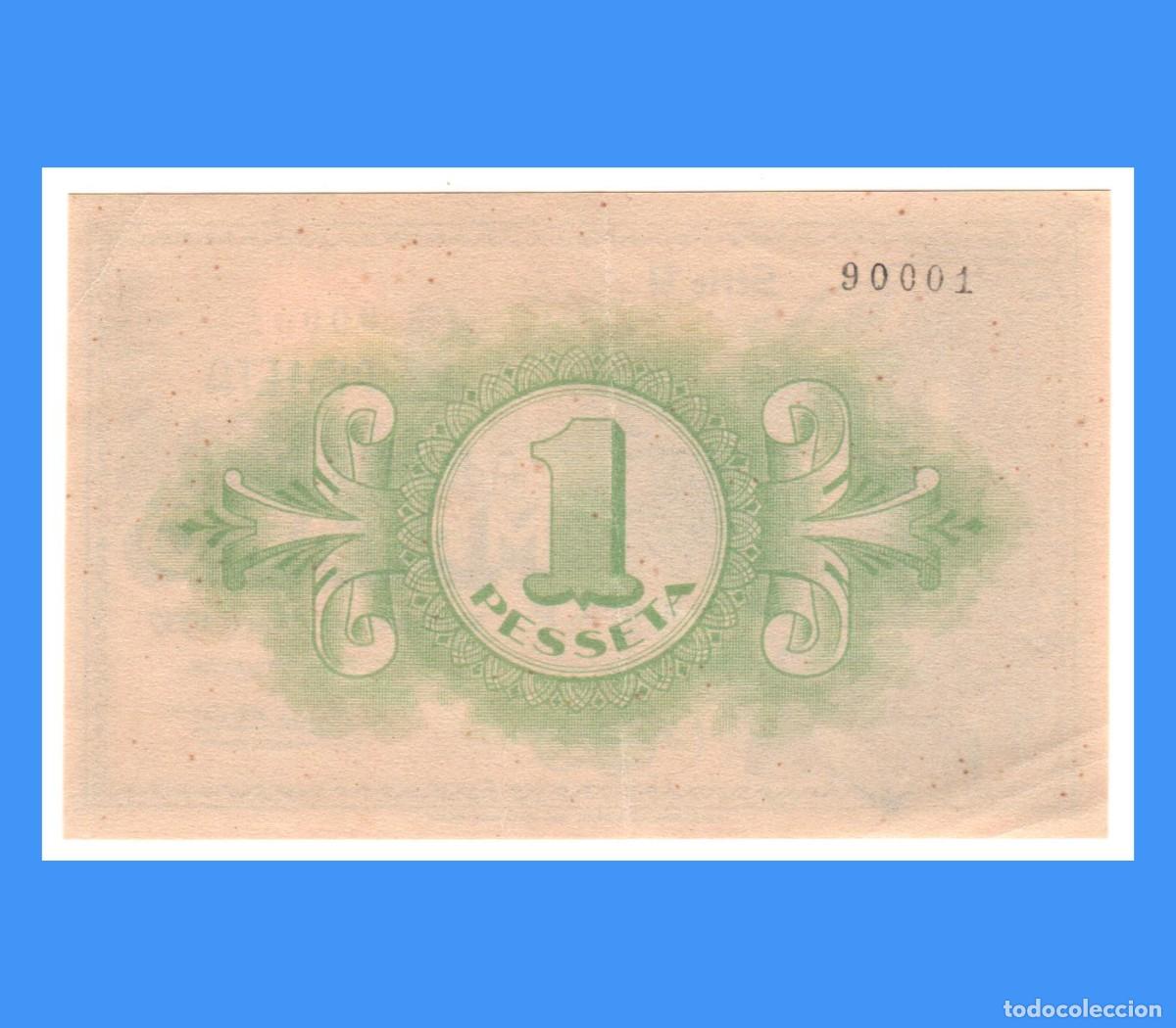 Billetes locales: Matar&oacute; (Barcelona) 1Pta EBC - Foto 2