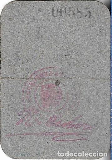 Billetes locales: BILLETE 25 CENTIMOS PEDRO&Ntilde;ERAS (CUENCA) 00585 - Foto 2