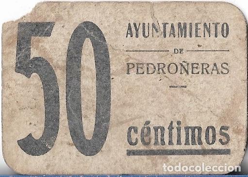 Billetes locales: BILLETE 50 CENTIMOS PEDRO&Ntilde;ERAS (CUENCA) 02815 - Foto 1