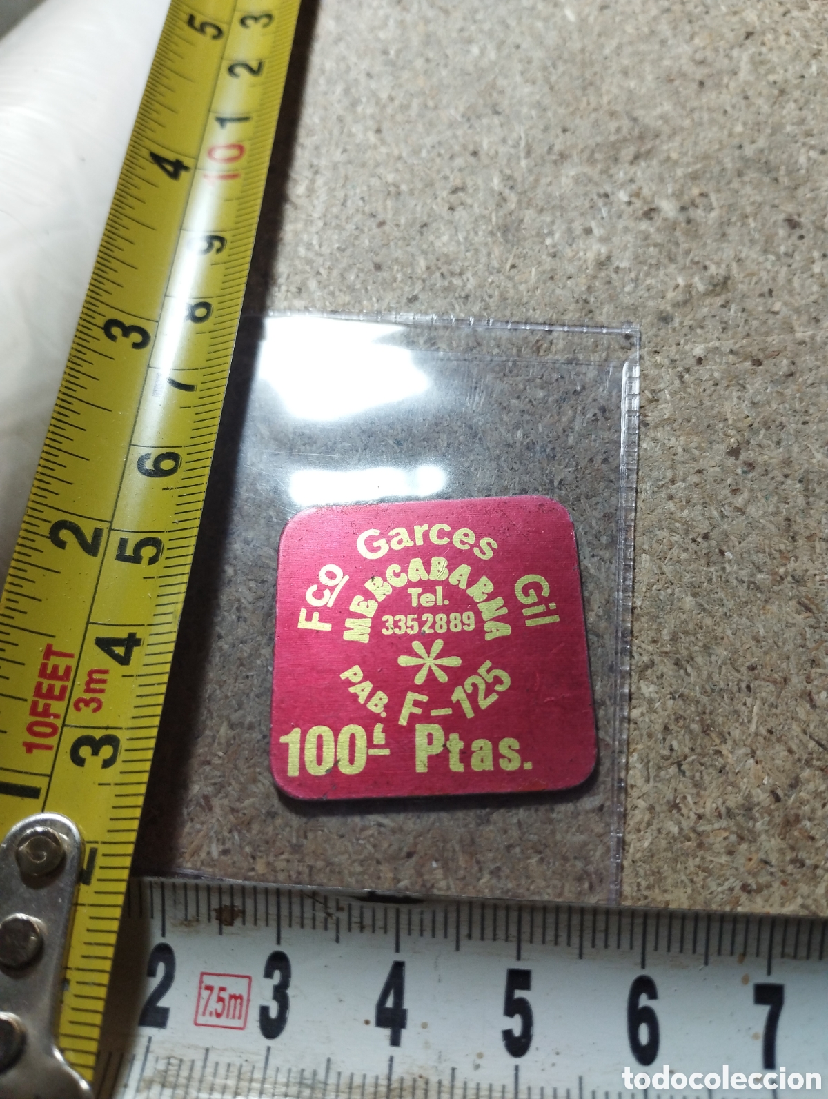 Billetes locales: Fco. Garc&eacute;s Gil Mercabarna 100 pts. - Foto 1