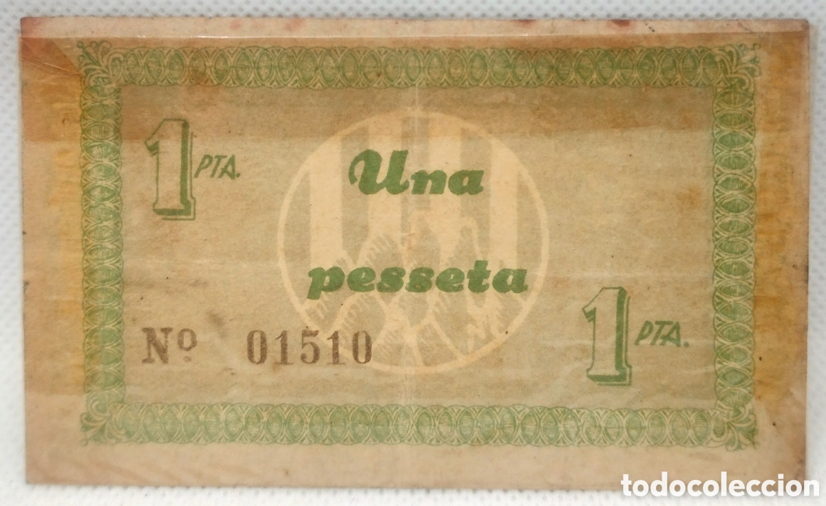 Billetes locales: Lote de billetes del ayuntamiento de &rdquo;Codines del Vall&eacute;s&rdquo; - Foto 4