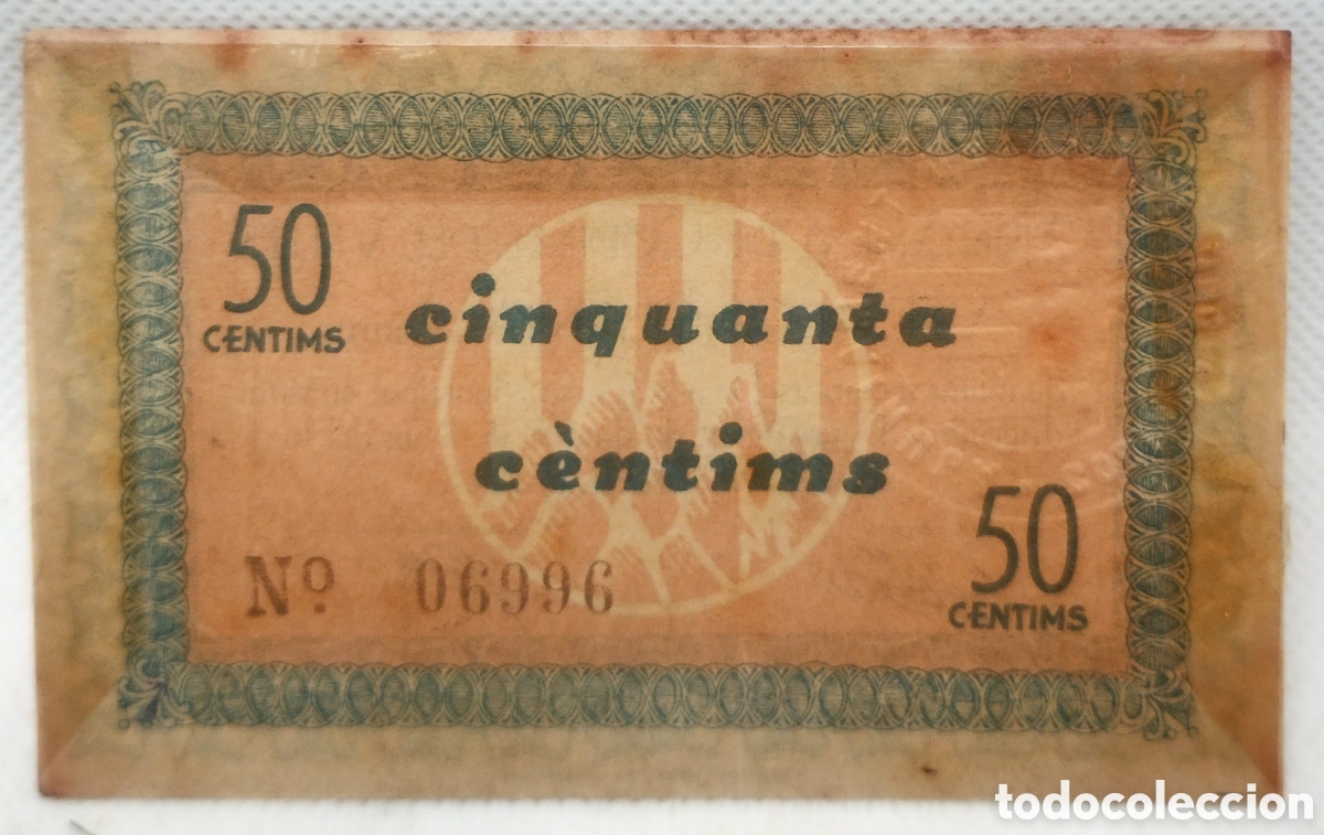 Billetes locales: Lote de billetes del ayuntamiento de &rdquo;Codines del Vall&eacute;s&rdquo; - Foto 6