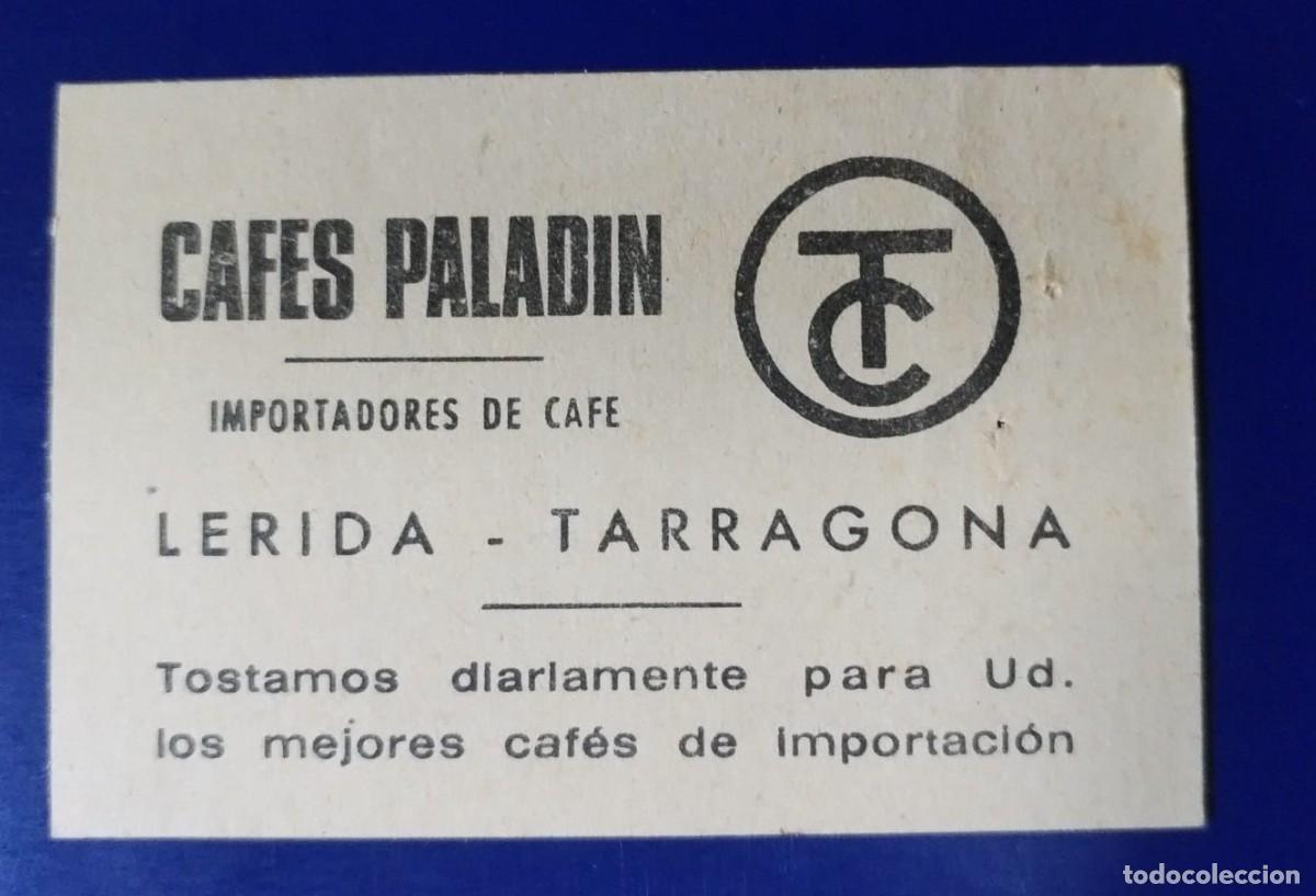 Billetes locales: VALE OBSEQUIO CAFES PALADIN . LERIDA ( BLO577 ) - Foto 1