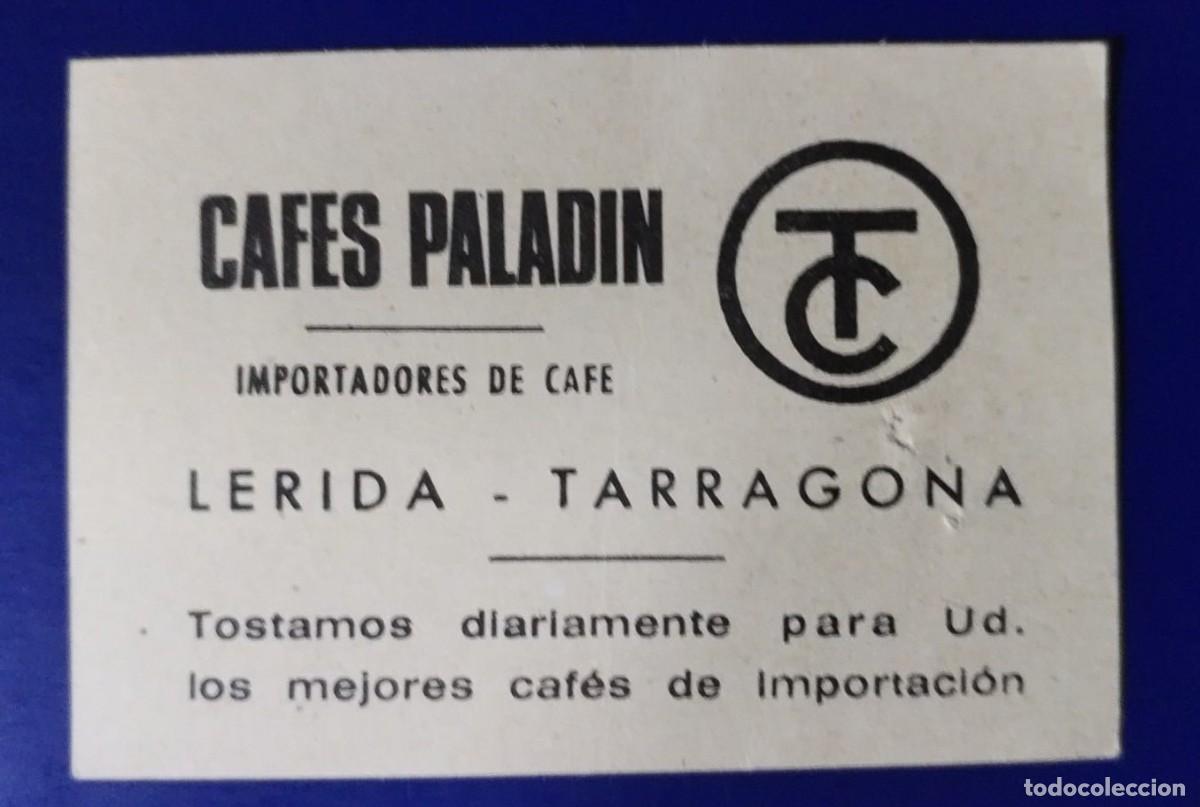 Billetes locales: VALE OBSEQUIO CAFES PALADIN . LERIDA ( BLO581 ) - Foto 1
