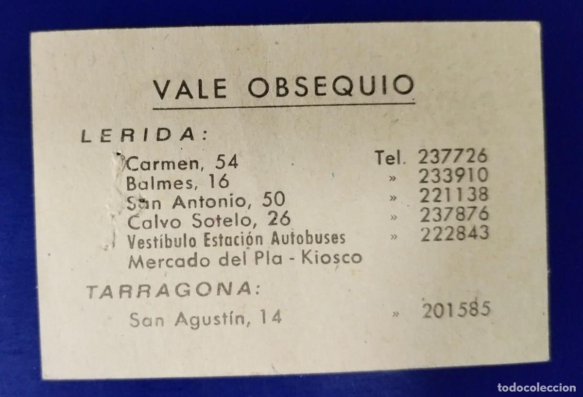 Billetes locales: VALE OBSEQUIO CAFES PALADIN ( BLO617 ) - Foto 2