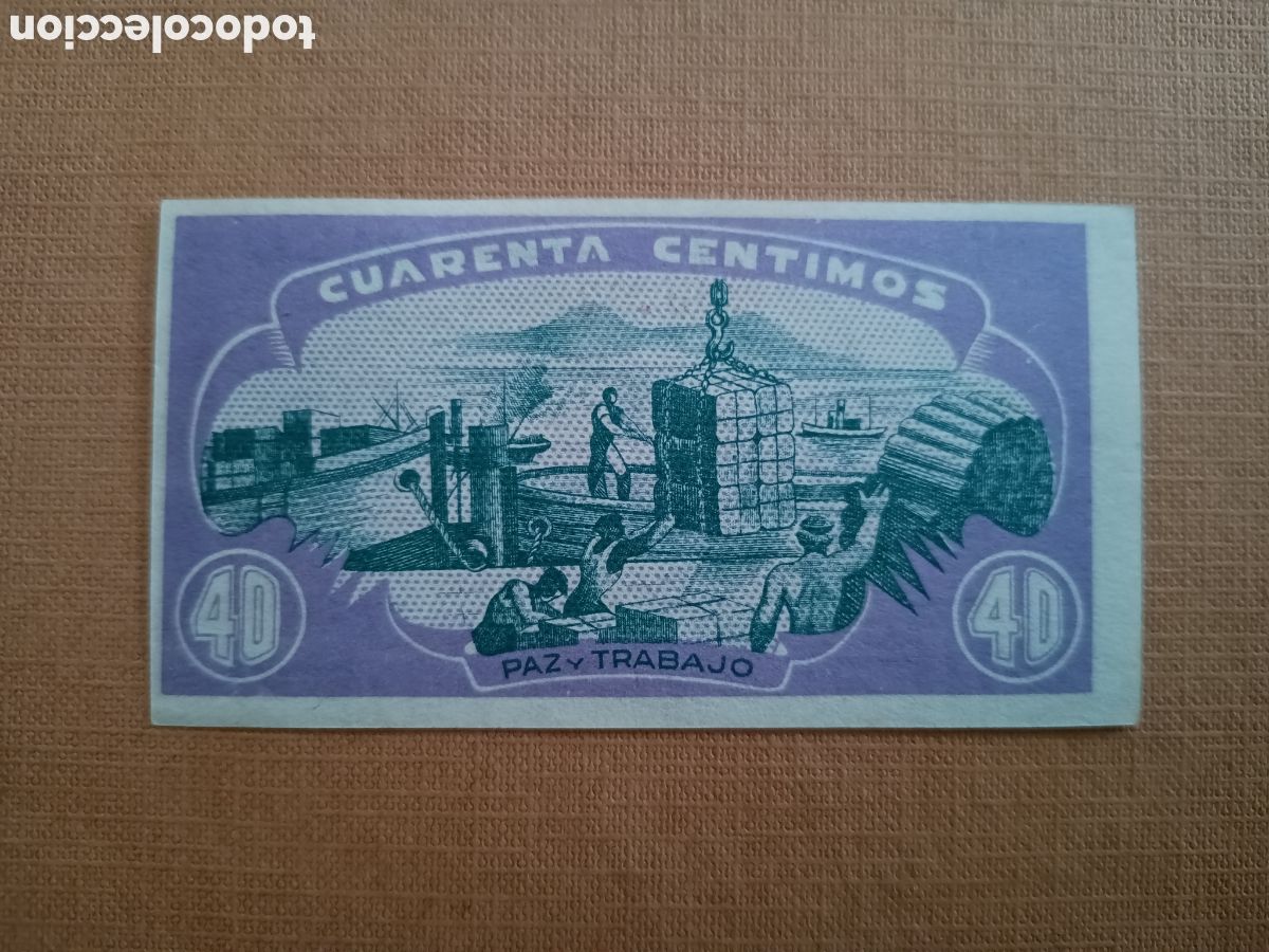 Billetes locales: CONSEJO DE ASTURIAS Y LE&Oacute;N - 40 C&Eacute;NTIMOS - SC - Foto 2