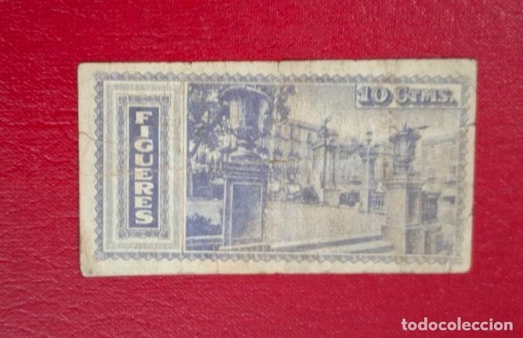 Billetes locales: Billete local de 10 c&eacute;ntimos de FIGUERES - Foto 2