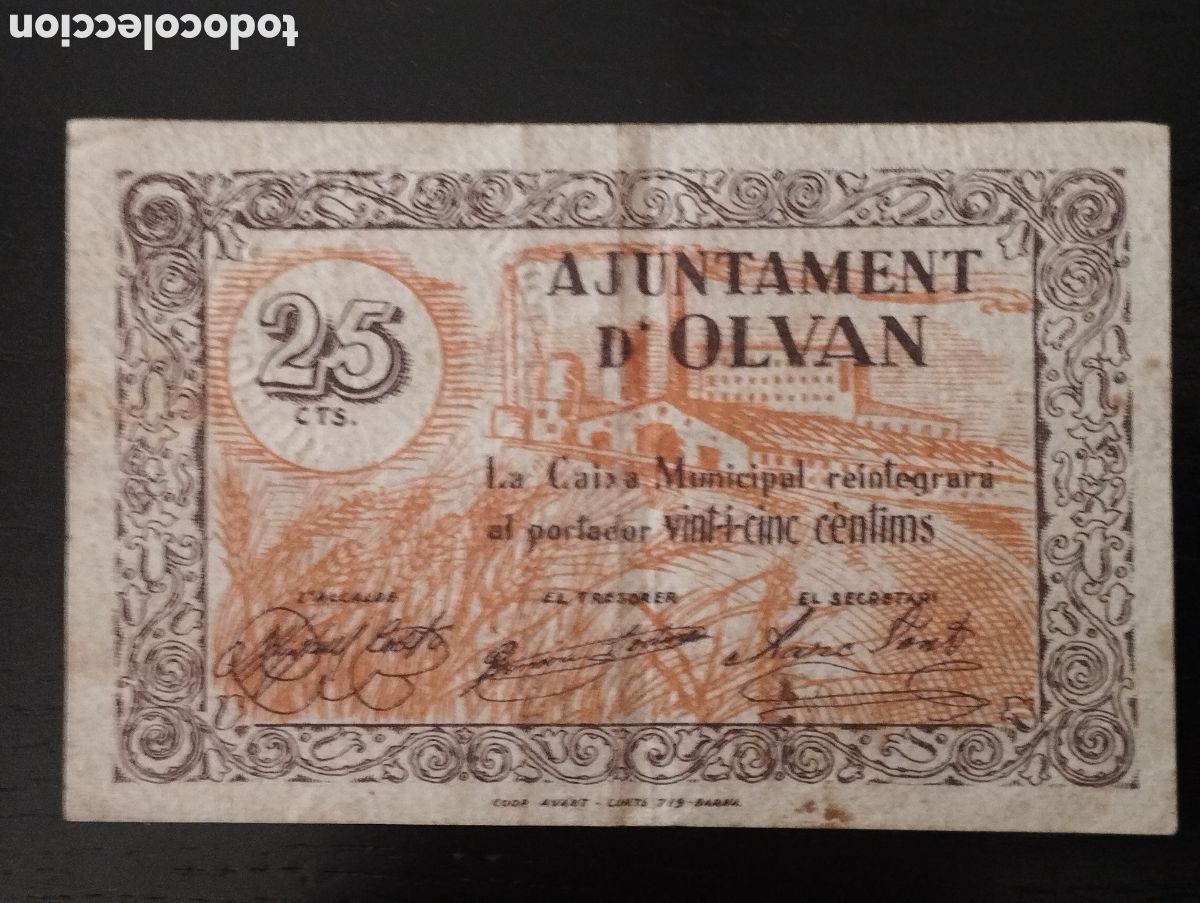 Billetes locales: Barcelona - Olvan ayuntamiento - Foto 1