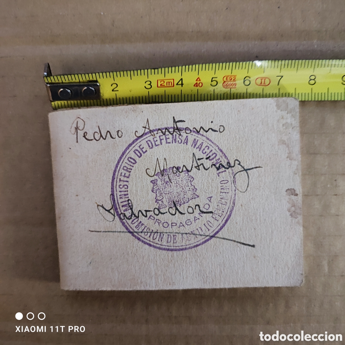 Billetes locales: Libreta de racionamiento de la republica