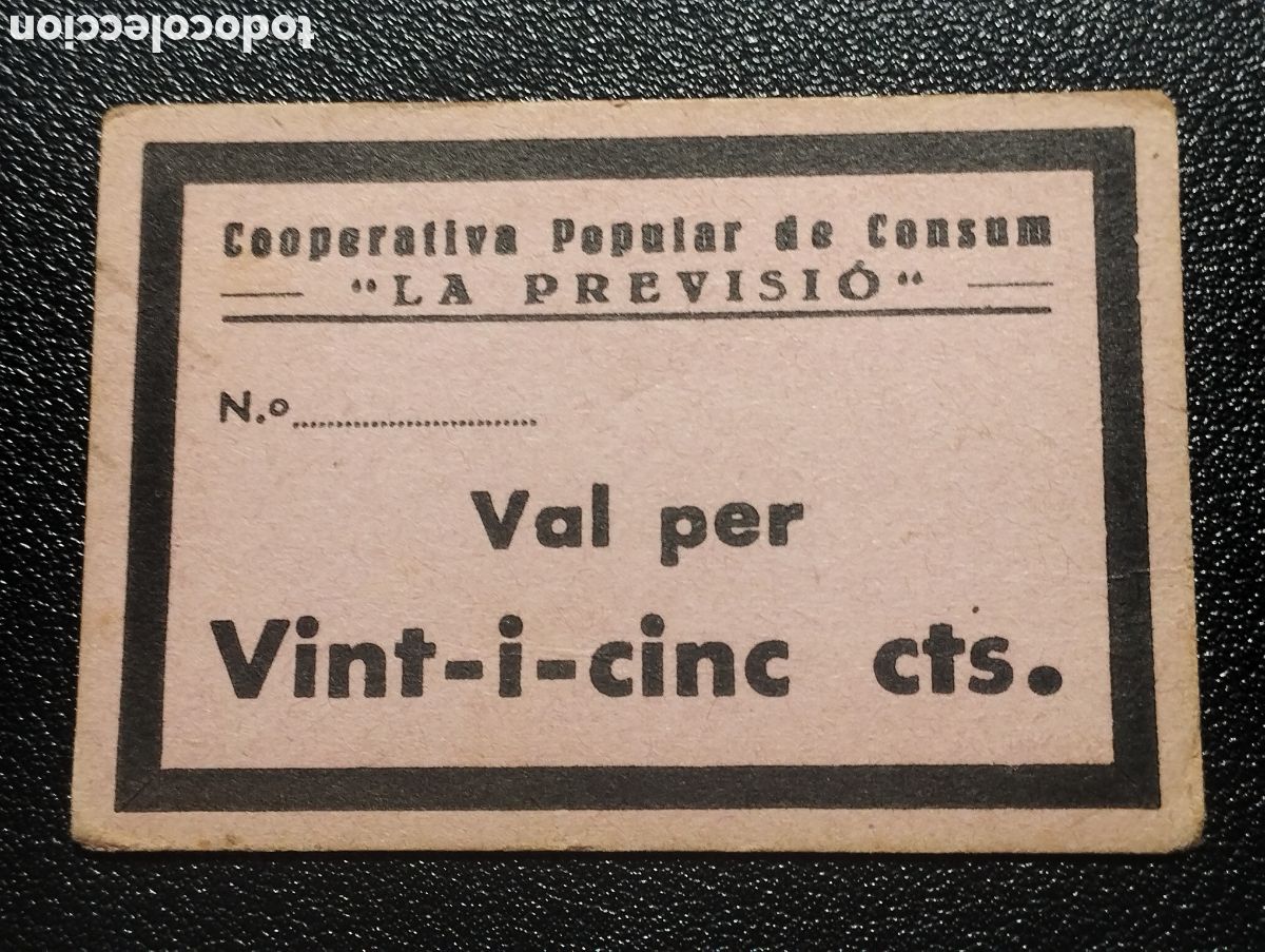 Billetes locales: Barcelona - La Previsio - Foto 1