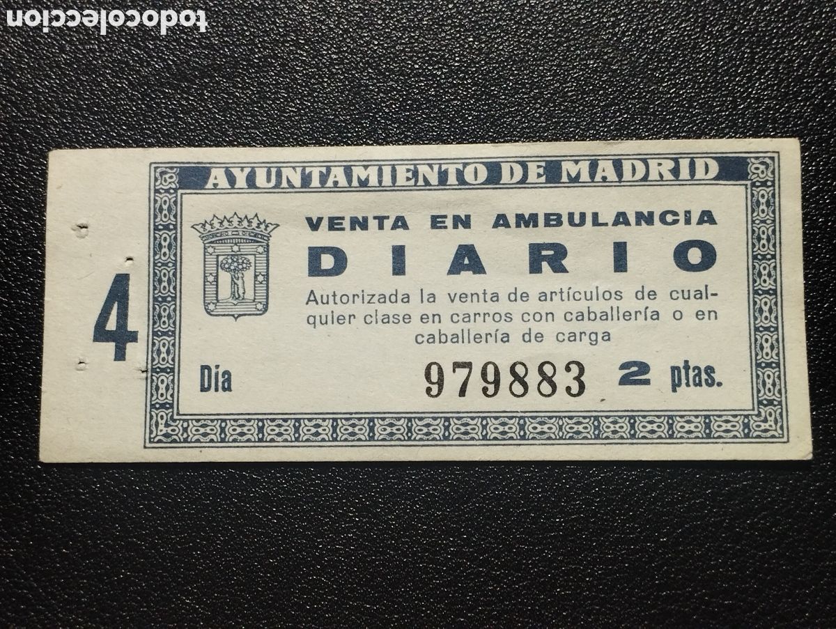 Billetes locales: Madrid - ayuntamiento - Foto 1