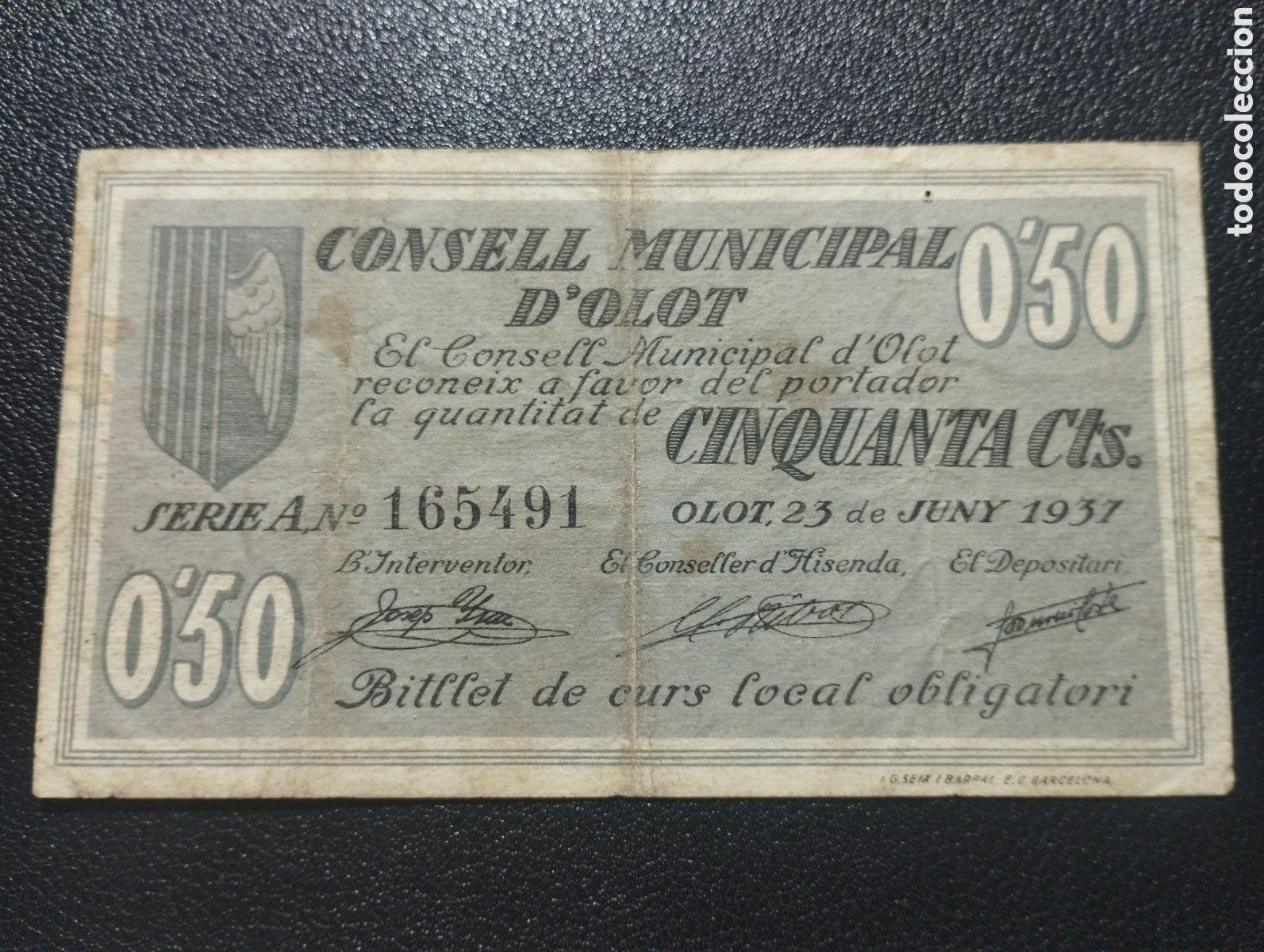 Billets locaux: Gerona - Olot consejo municipal