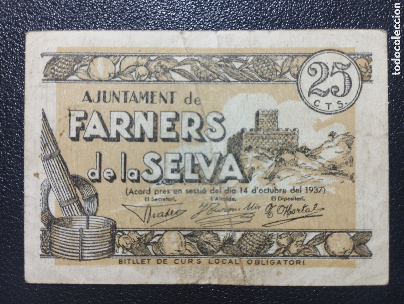 Billetes locales: Gerona - Farners de la Selva