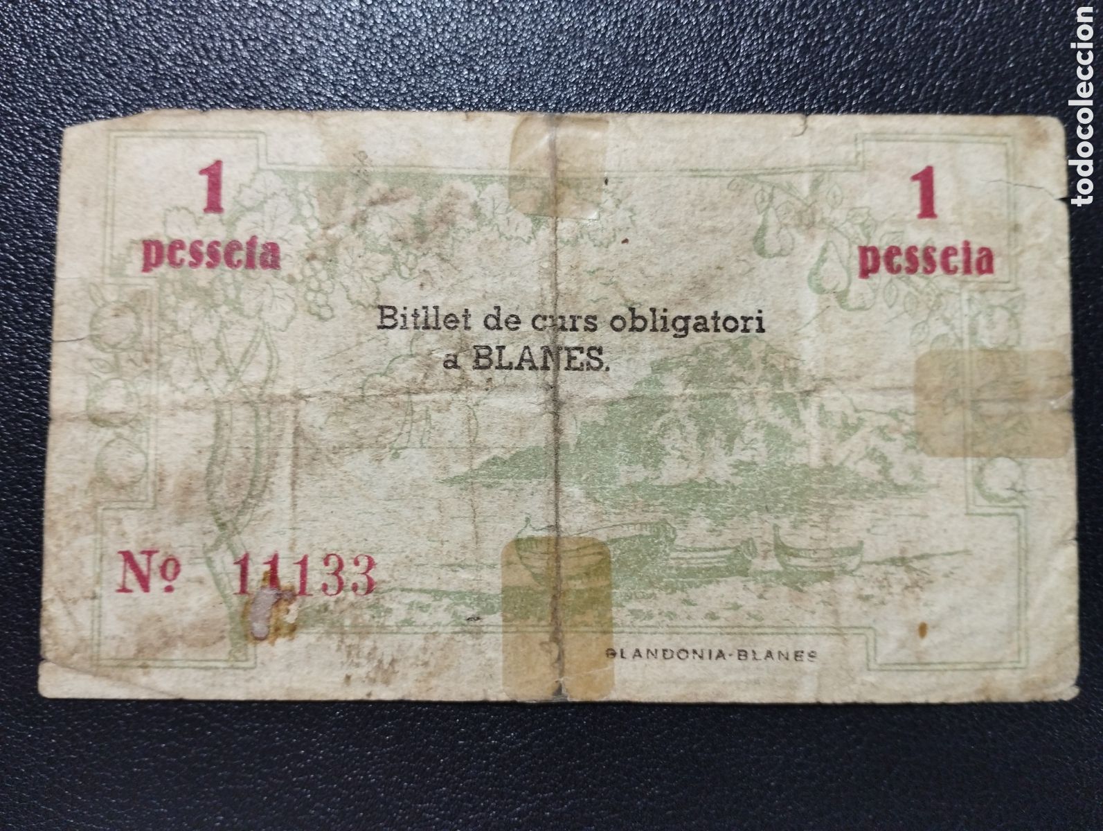 Billetes locales: Gerona - Blanes ayuntamiento - Foto 2