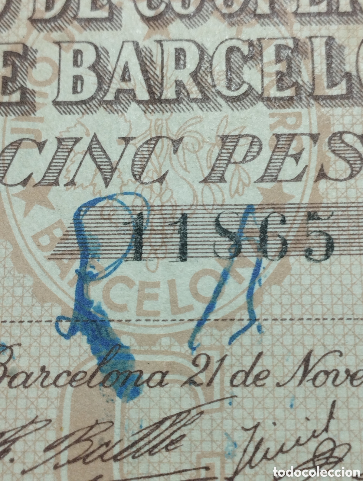 Billetes locales: Barcelona - Unio de Cooperadors - Foto 4