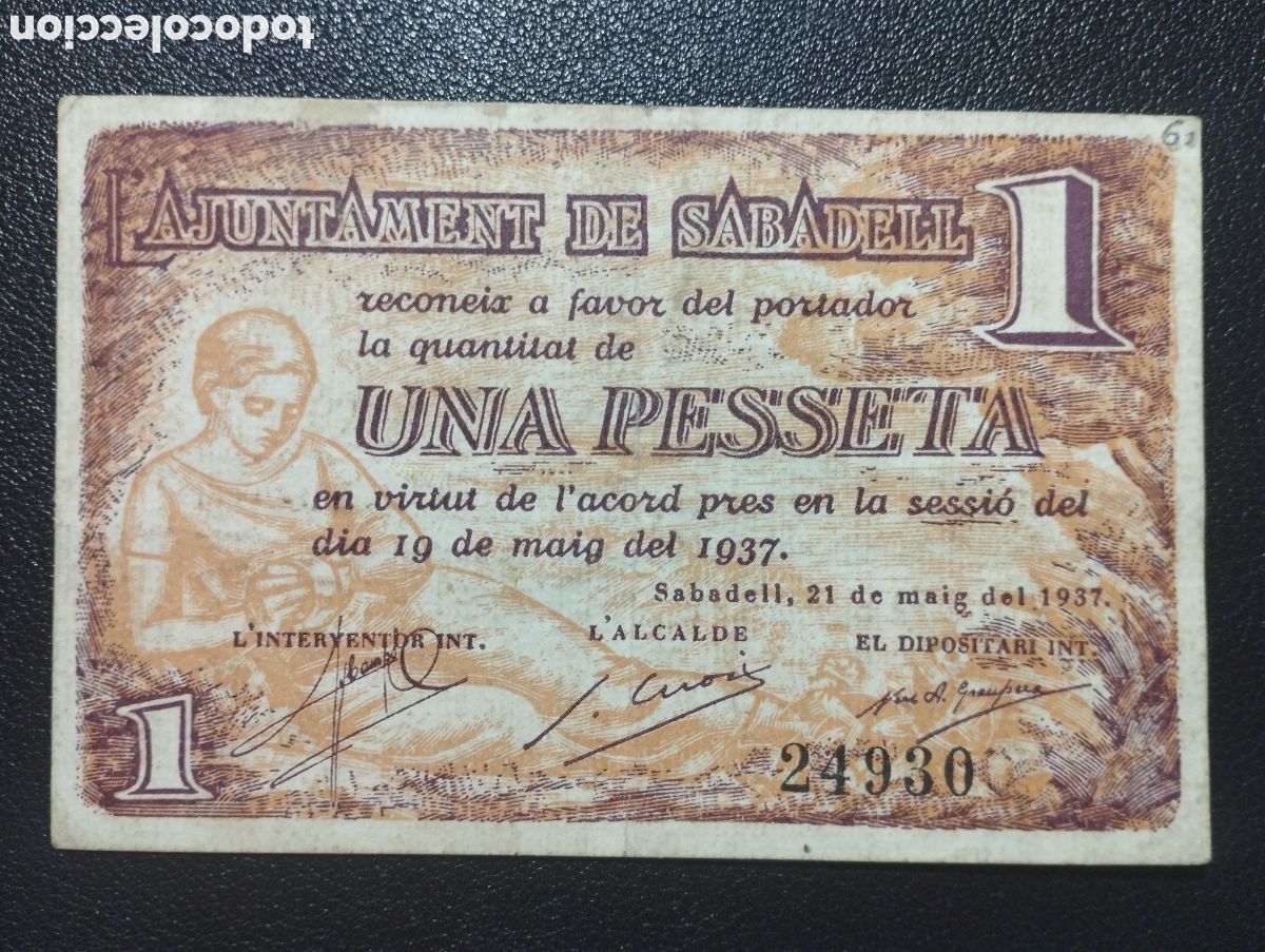 Billetes locales: Barcelona - Sabadell con marca de agua