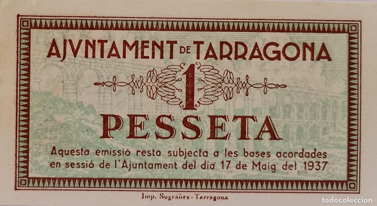 Billetes locales: BILLETE LOCAL DE 10 CENTIMOS TARRAGONA 1937 GUERRA CIVL