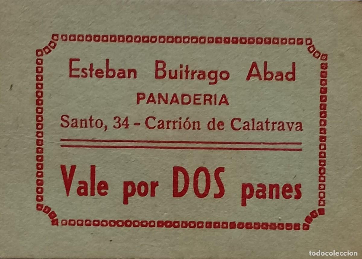 Billetes locales: BILLETE LOCAL DE DOS PANES CARRI&Oacute;N DE CALATRAVA 1937 GUERRA CIVL