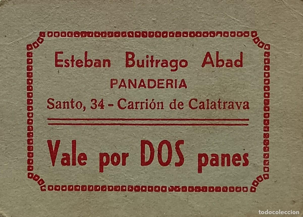 Billetes locales: BILLETE LOCAL DE DOS PANES CARRI&Oacute;N DE CALATRAVA 1937 GUERRA CIVL