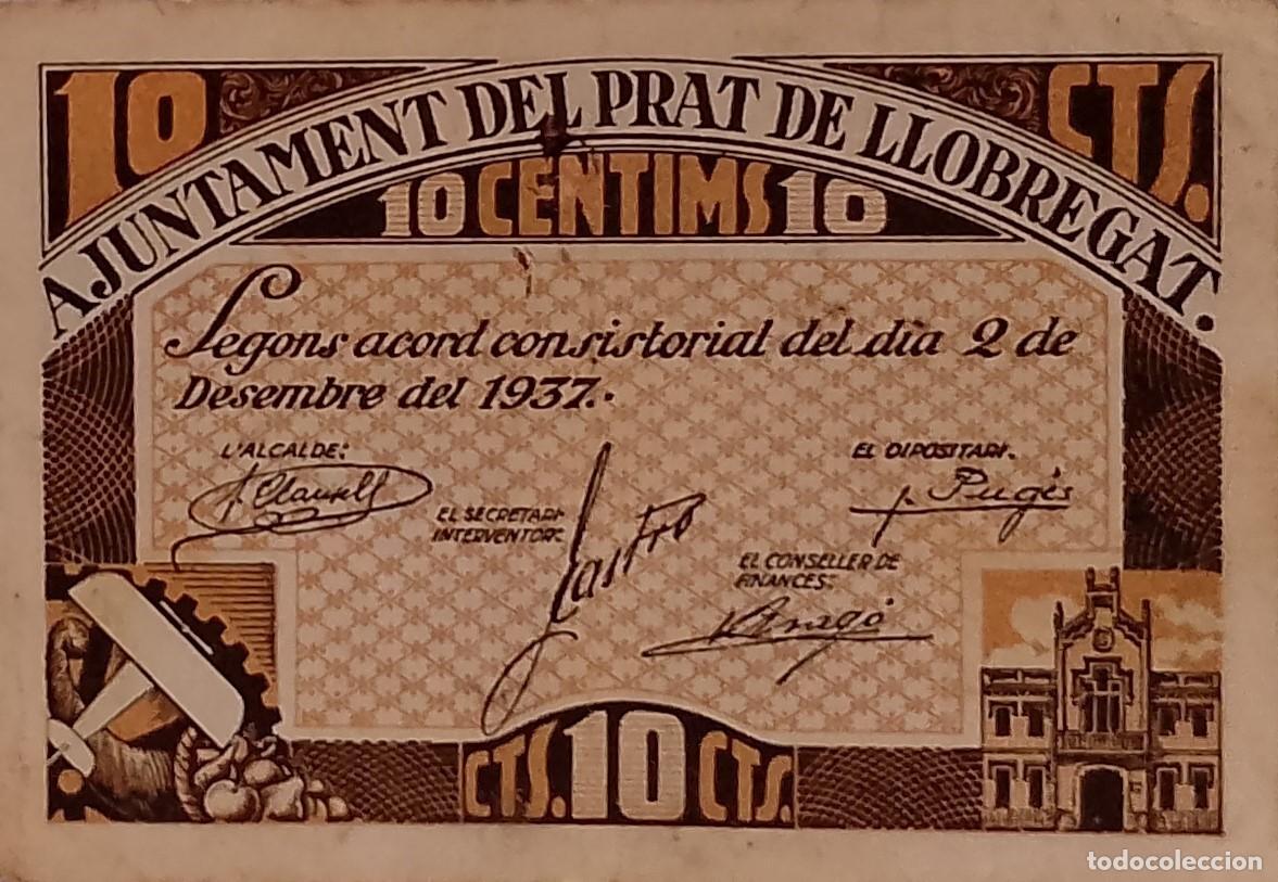 Billetes locales: BILLETE LOCAL DE 10 CENTIMOS LINARES 1937 GUERRA CIVL