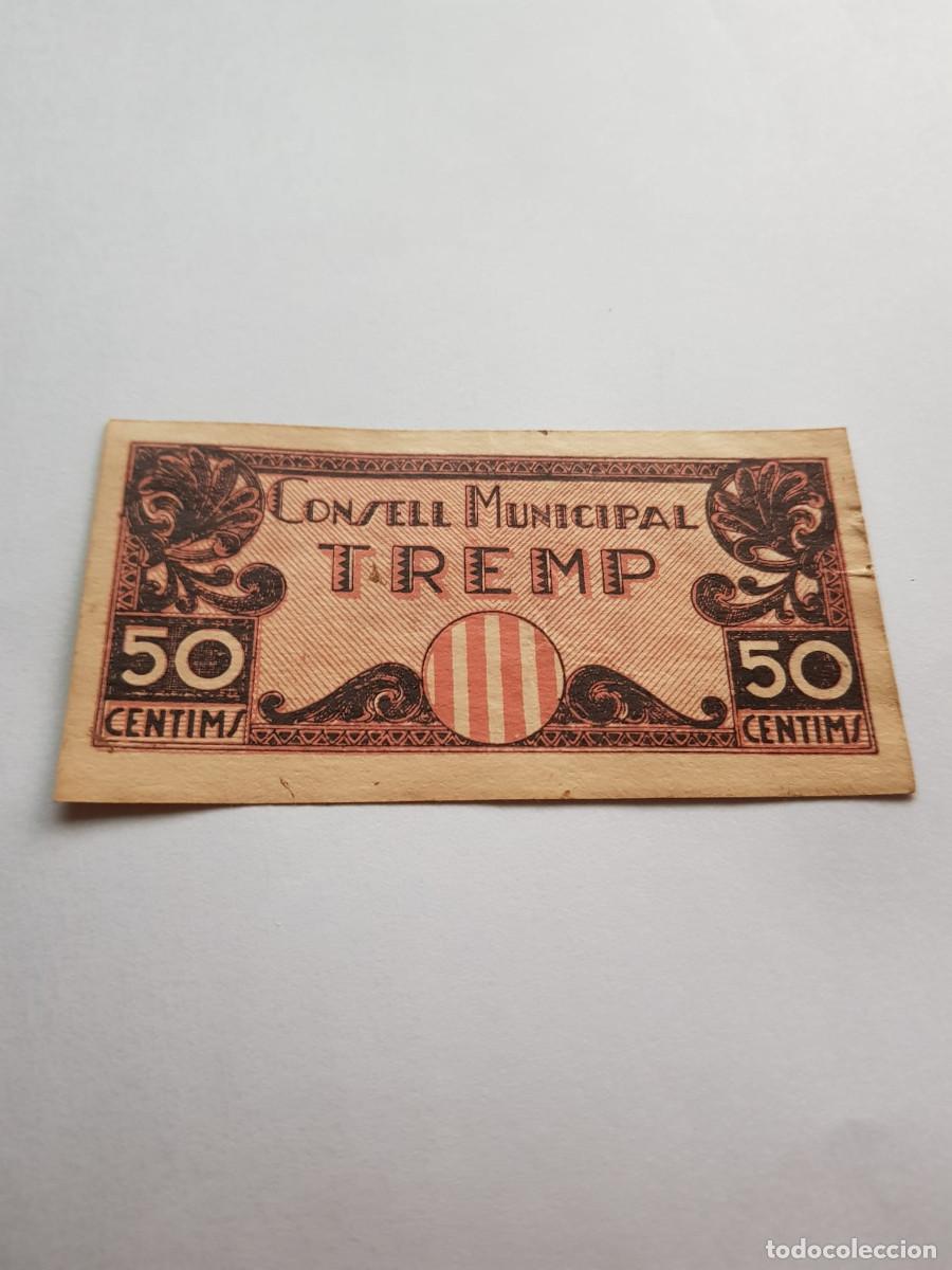 Banconote locali: CONSEJO MUNICIPAL TREMP- 50 CENTIMOS
