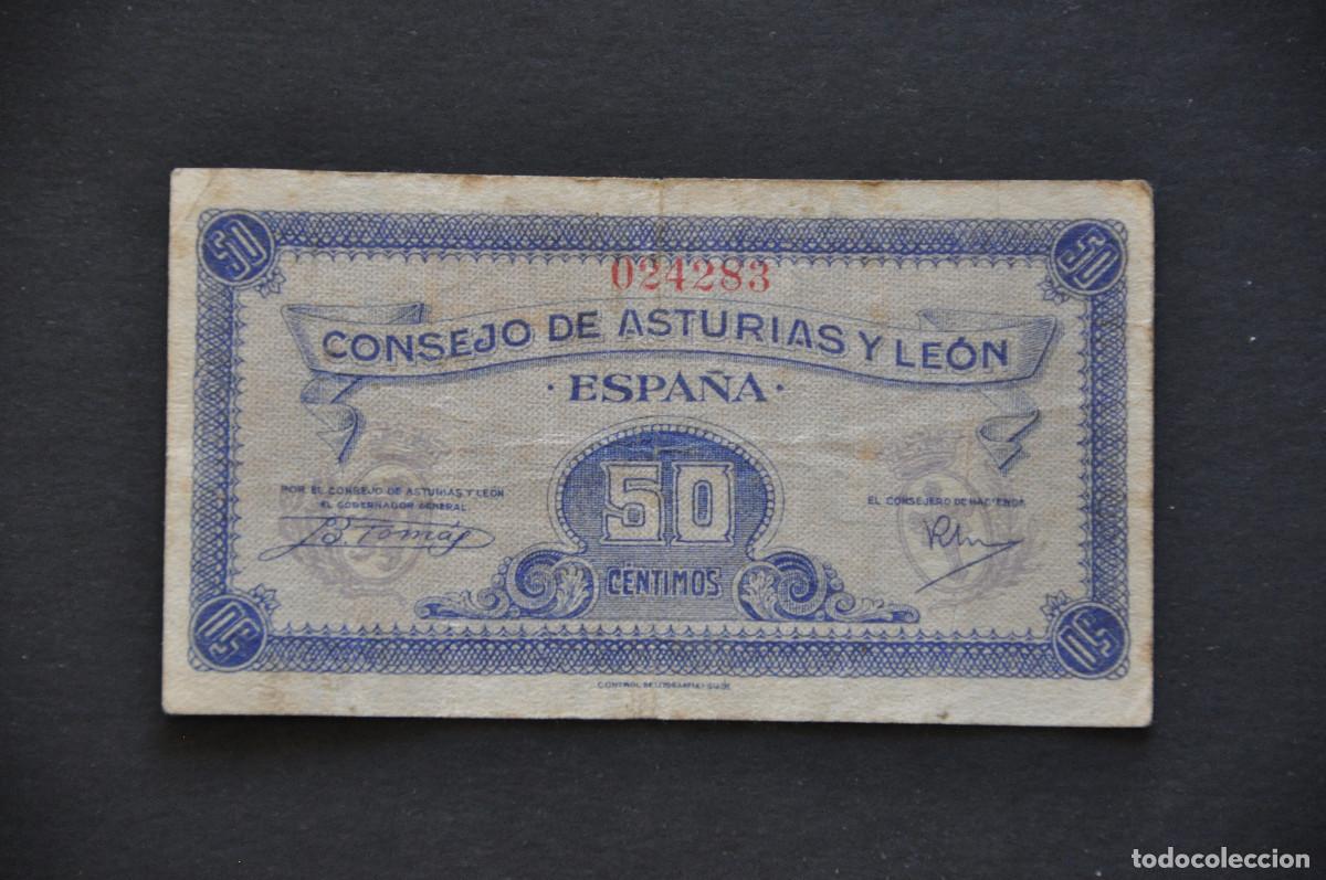 Notas locais: CONSEJO DE ASTURIAS Y LE&Oacute;N - 50 C&Eacute;NTIMOS