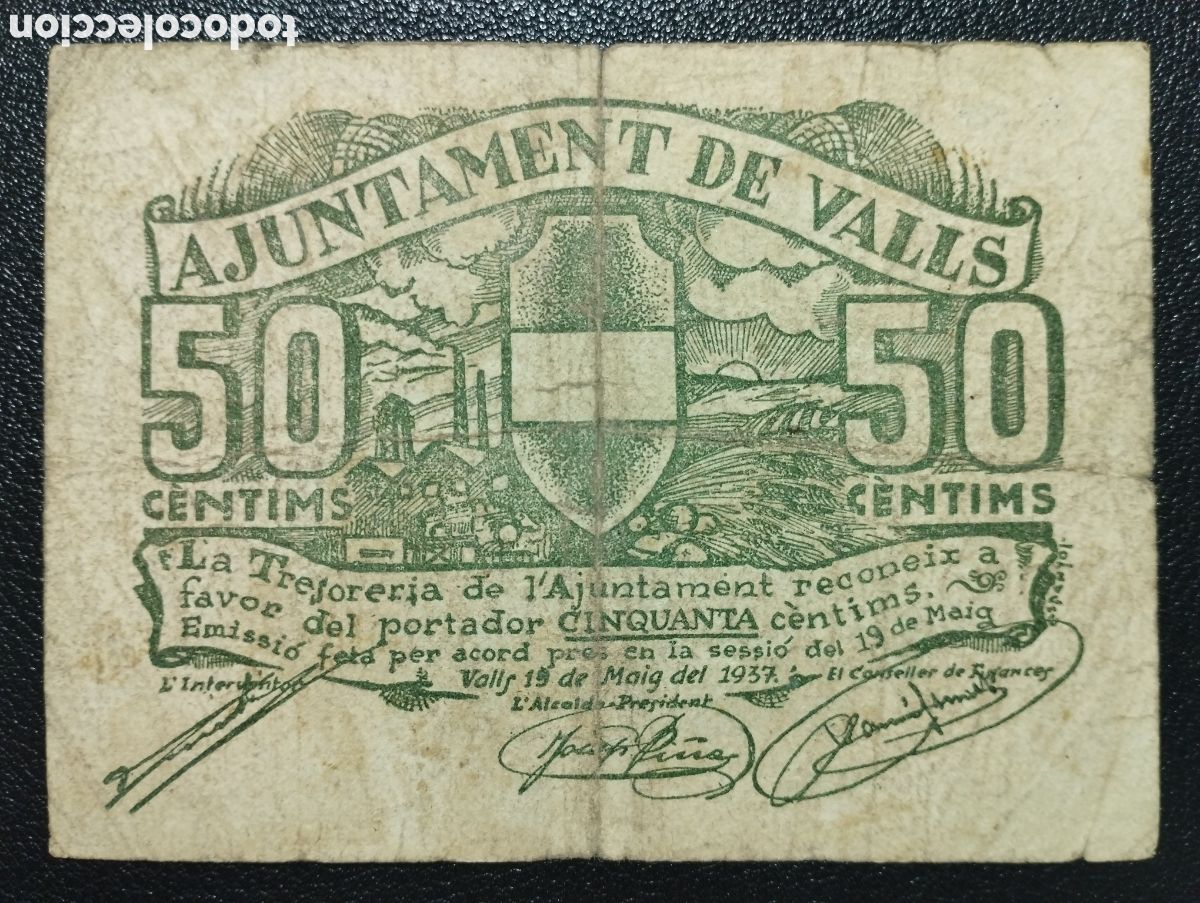 Billetes locales: Tarragona - Valls ayuntamiento