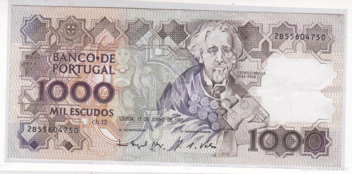 Billetes locales: F6-56- Billete 1.000 Escudos PORTUGAL