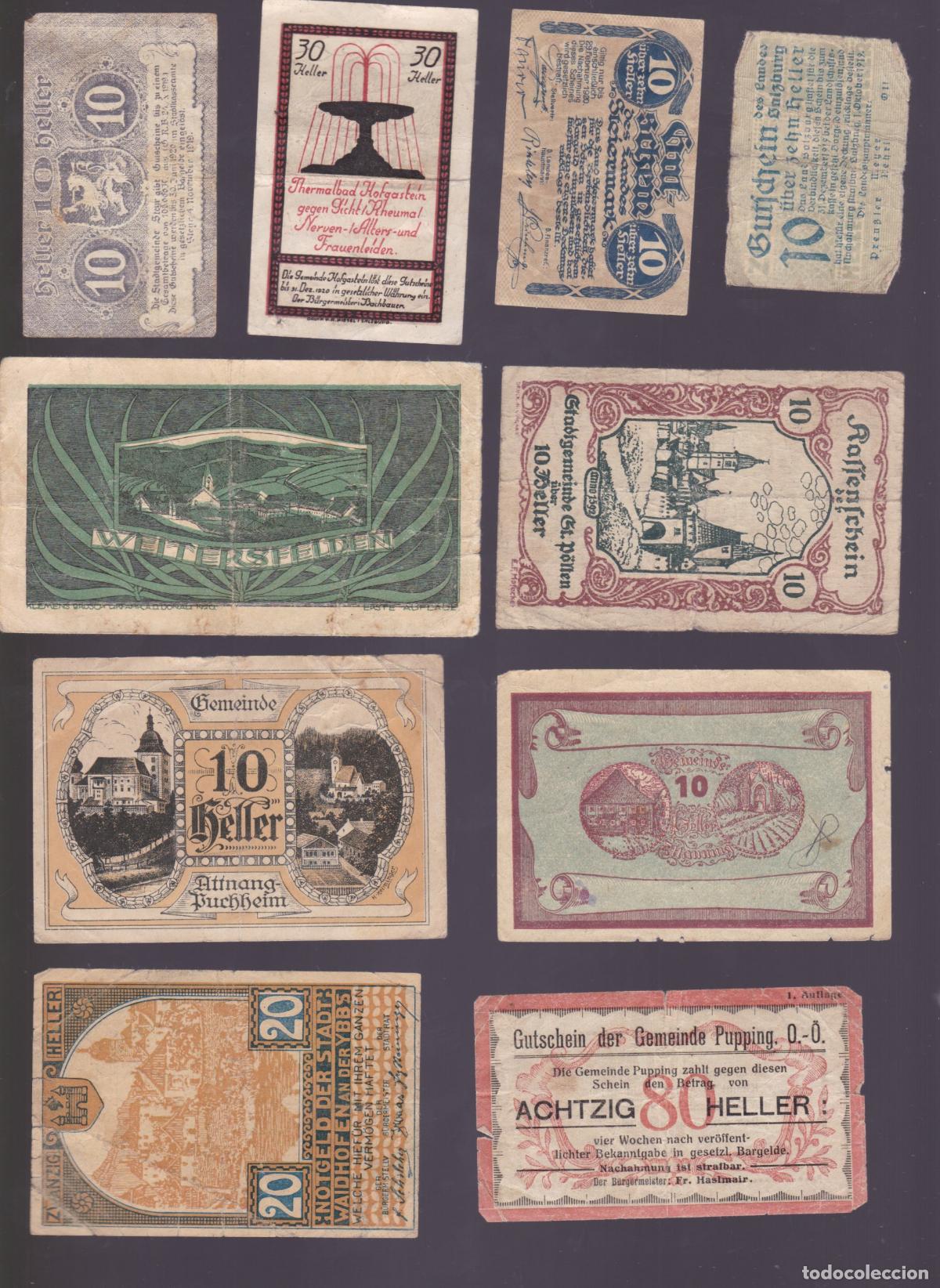 Billetes locales: AA31- Lote BILLETES LOCALES.