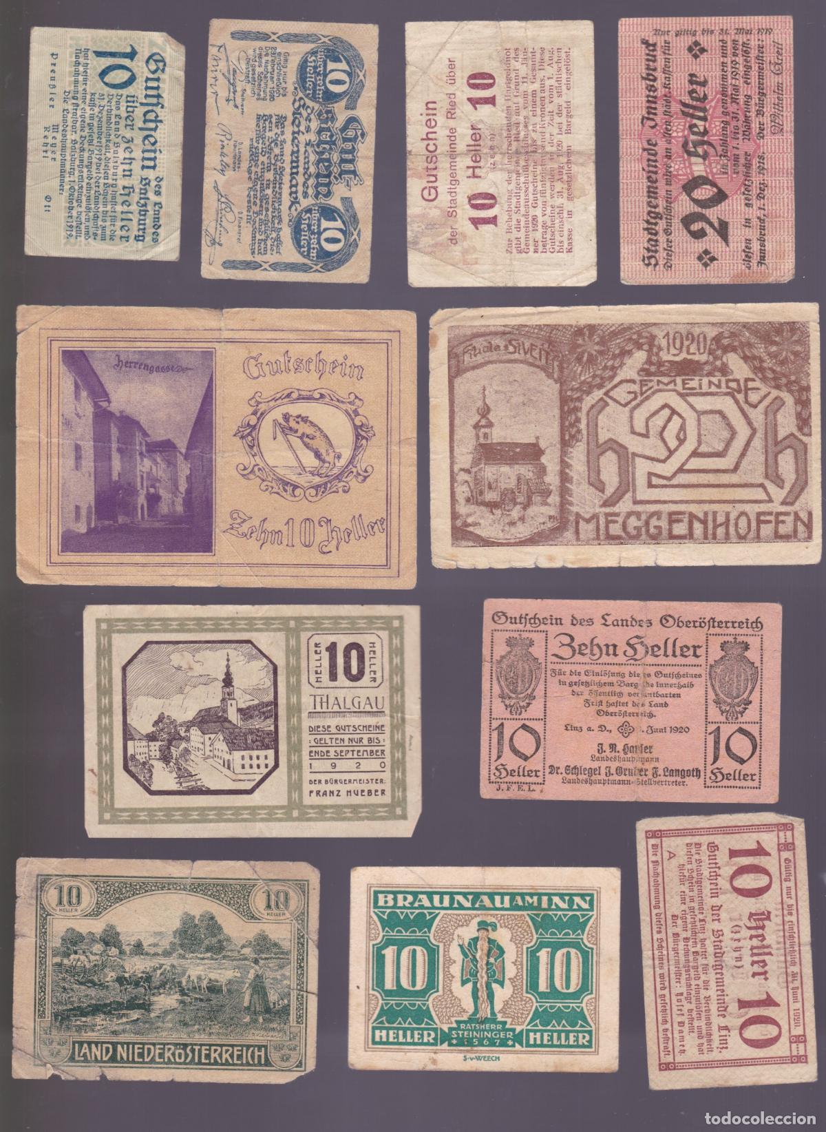 Billetes locales: AA32- Lote BILLETES LOCALES.