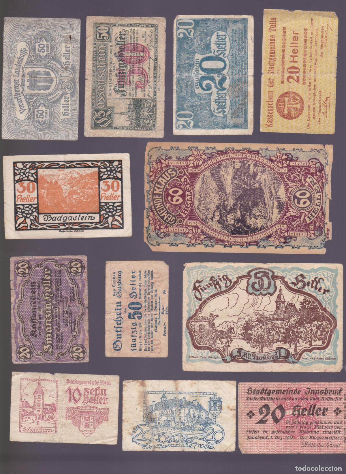 Billetes locales: AA33- Lote BILLETES LOCALES.