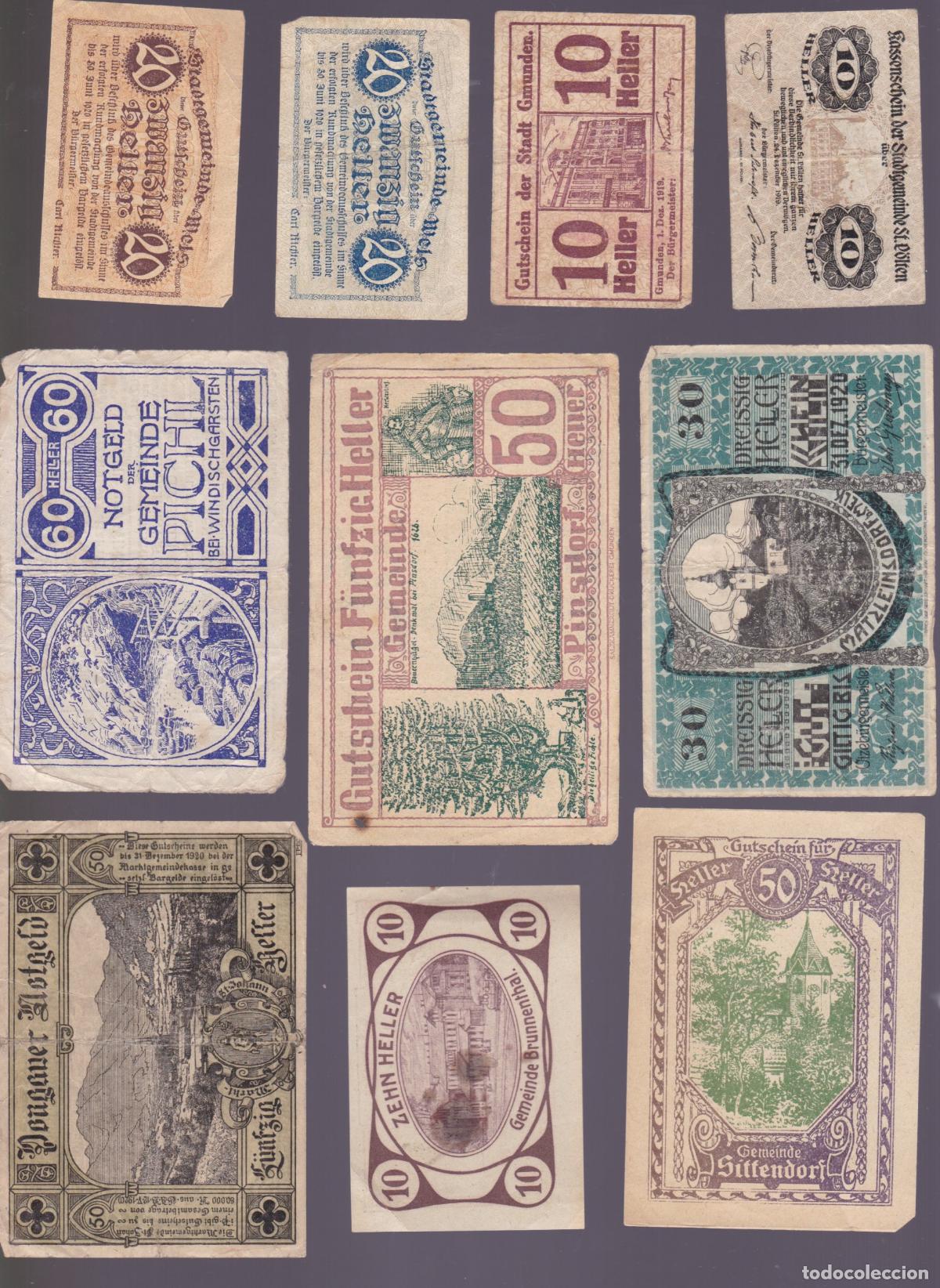 Billetes locales: AA33- Lote BILLETES LOCALES.
