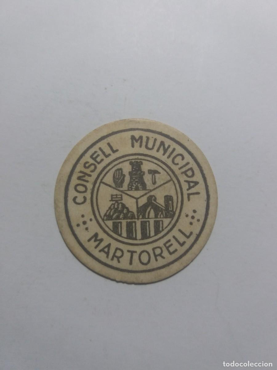 Billetes locales: Billete 10 C&egrave;ntims Consell Municipal MARTORELL