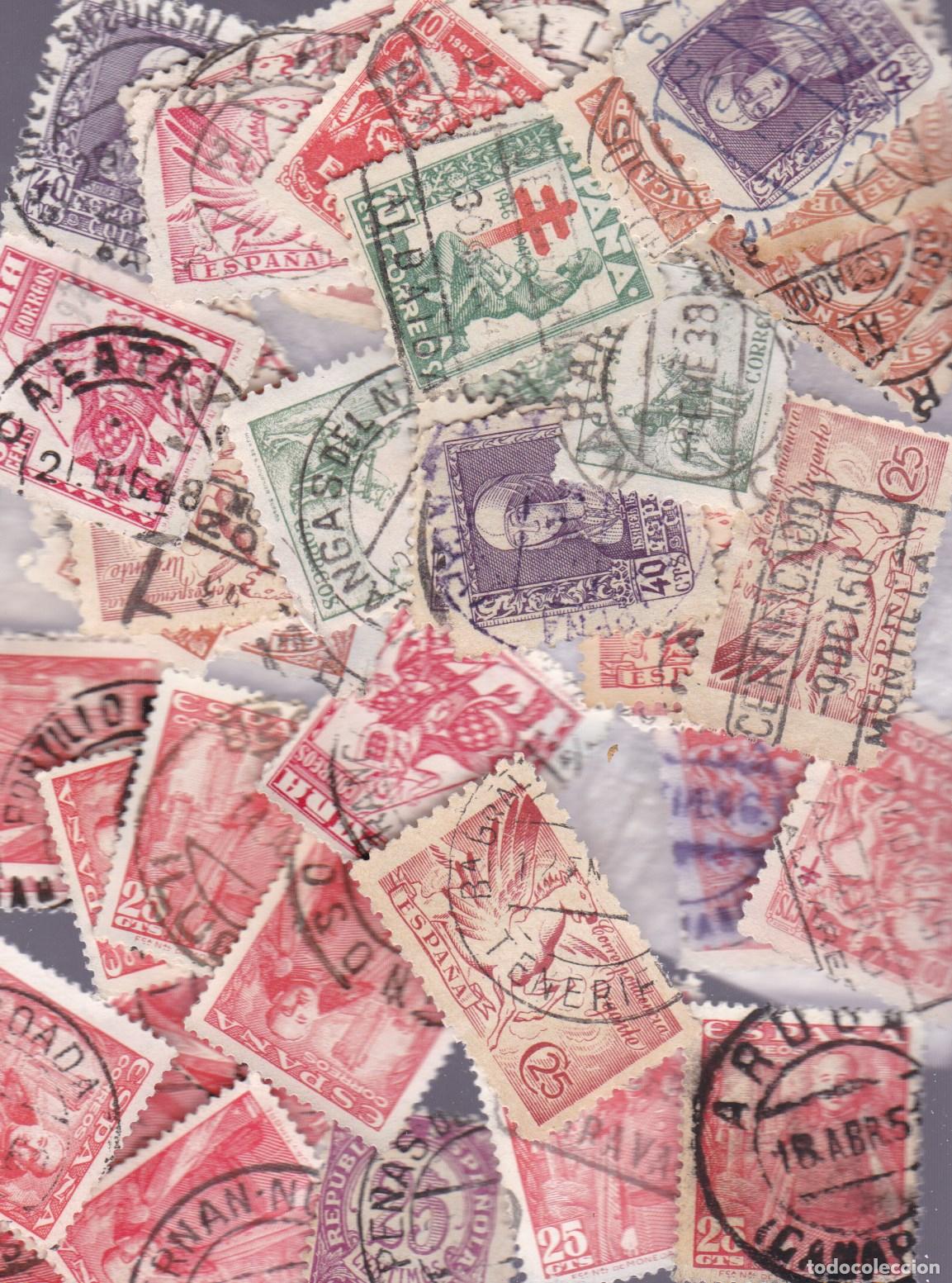 Billetes locales: FC4-90-Primer Centenario x 53 Sellos Matasellos Fechadores Mayor&iacute;a