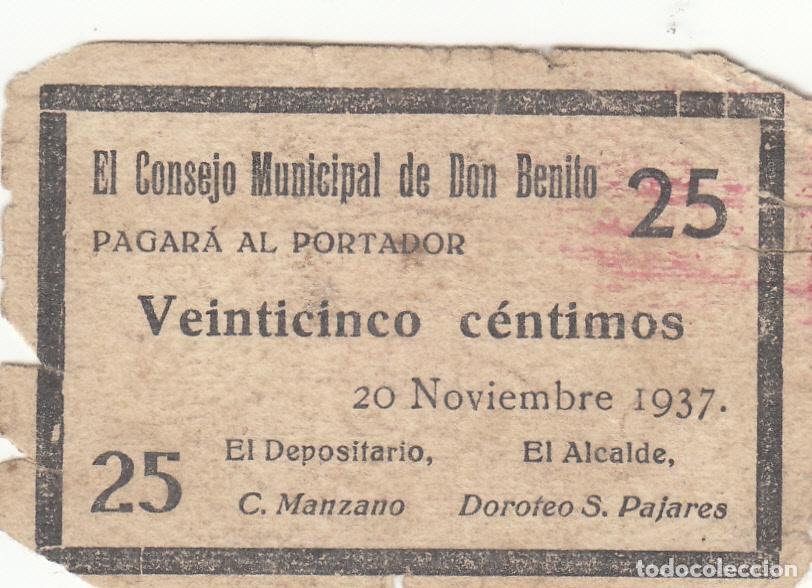 Billetes locales: CRBL0047 BILLETE LOCAL DON BENITO MC