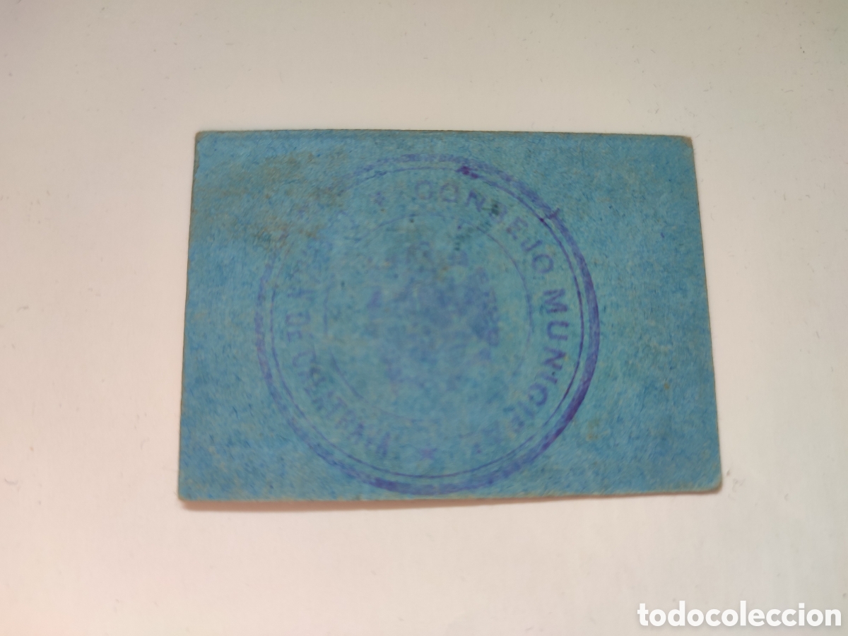 Billetes locales: 25 c&eacute;ntimos Carri&oacute;n de Calatrava (Ciudad Real) - Foto 2