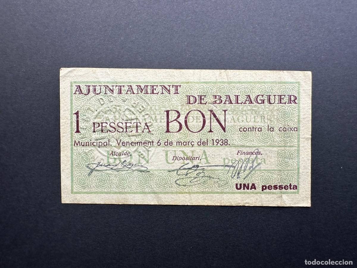Billetes locales: a&ntilde;o 1937 - BILLETE DE 1 PESETA - CONSELL MUNICIPAL D'OLOT - OLOT - BILLETE LOCAL