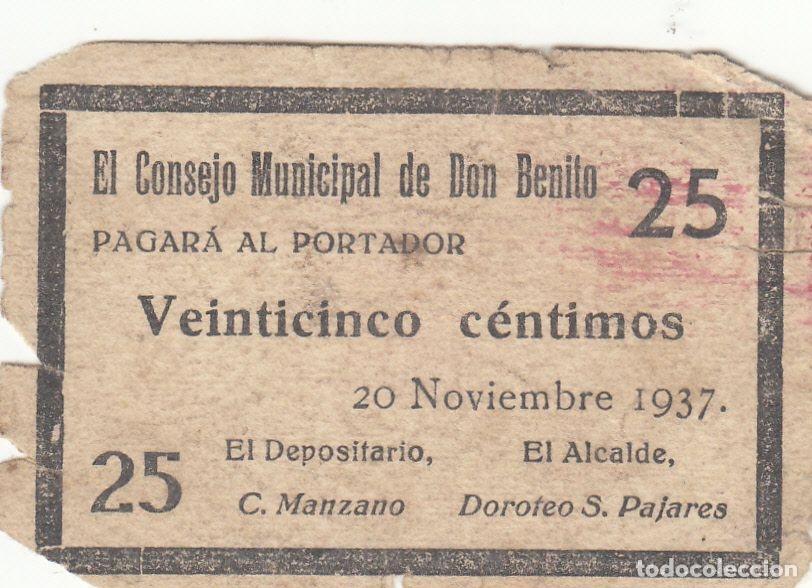 Banconote locali: CRBL0047 BILLETE LOCAL DON BENITO MC
