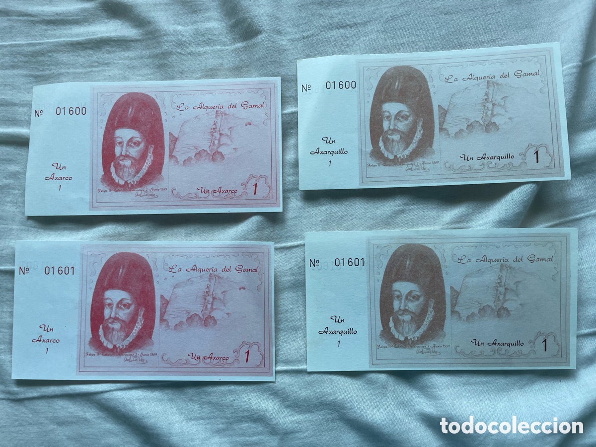 Billetes locales: Billetes Locales La Axarqu&iacute;a (Axarcos y Axarquillos)