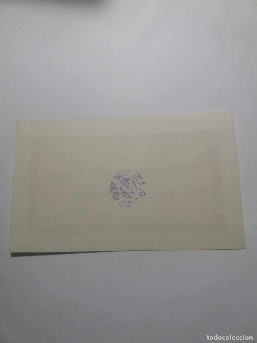 Billetes locales: Billete 25 C&egrave;ntims Ajuntament PAULS - Foto 2