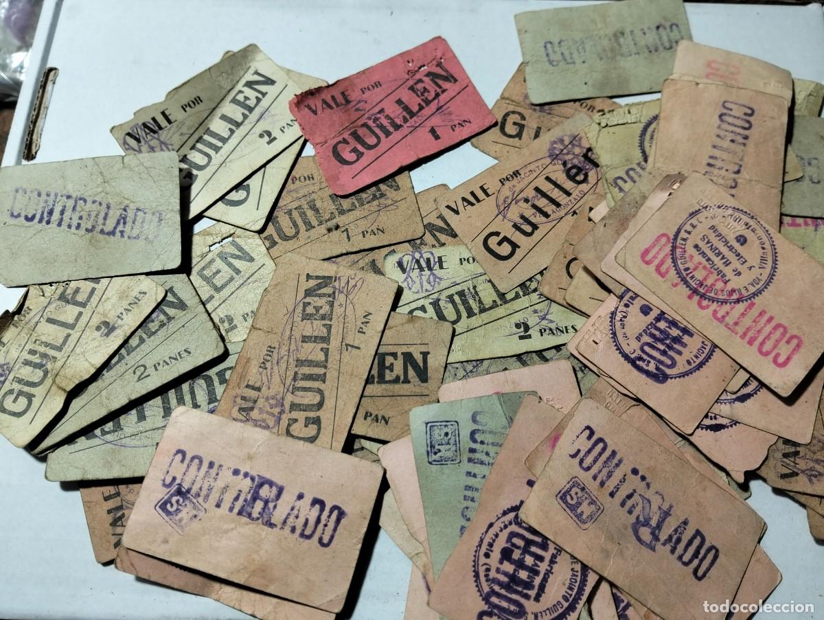 Billetes locales: lote mas de 80 vales villagonzalo badajoz ideal revender raros