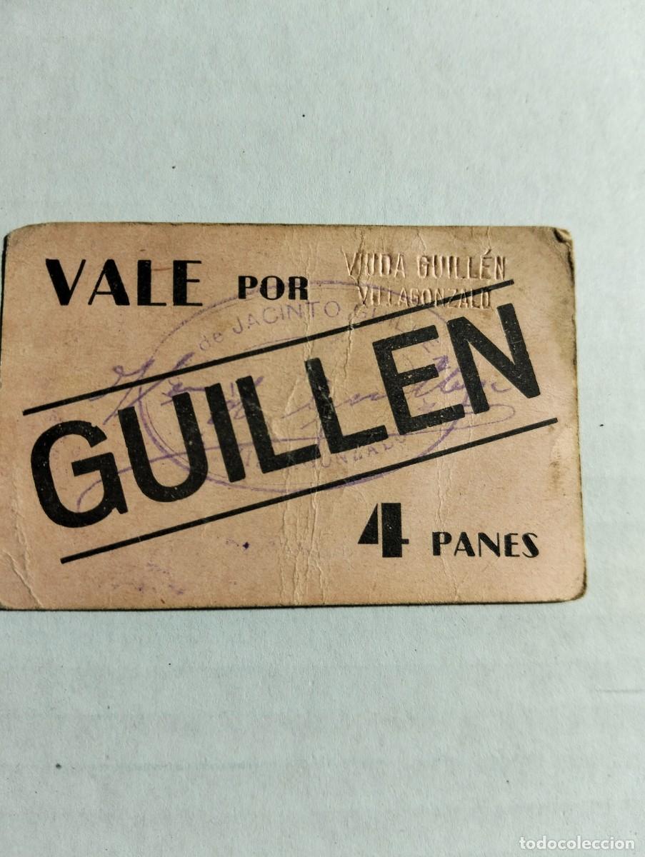 Billetes locales: vale por 4 panes villagonzalo badajoz jacinto guillen