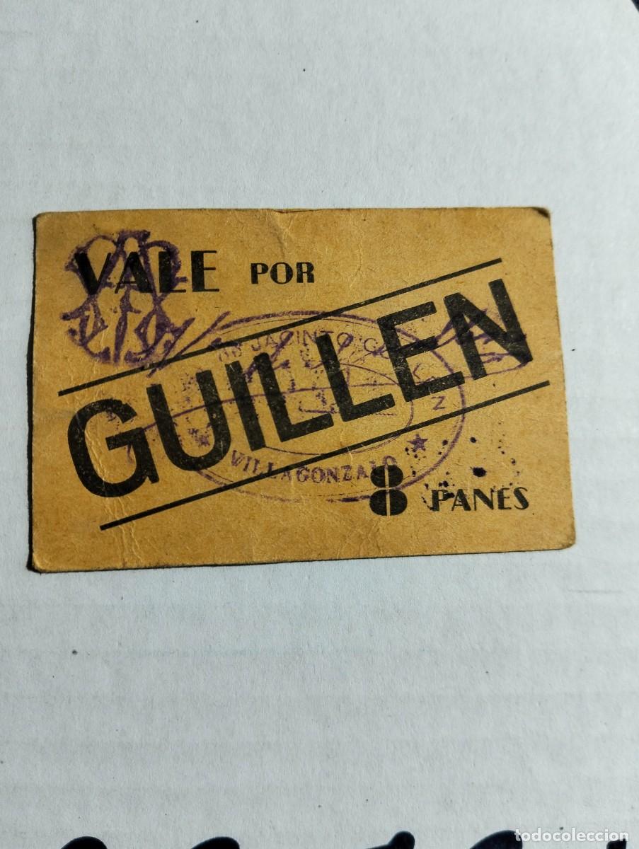 Billetes locales: vale por 8 panes villagonzalo badajoz jacinto guillen