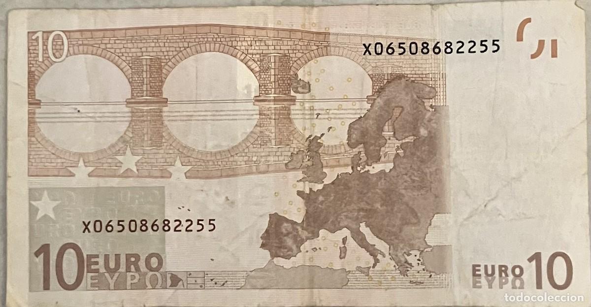 Billetes locales: MONEDA,BILLETE de 10 EUROS 2002 - Foto 2